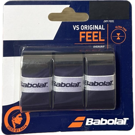 OVERGRIP BABOLAT VS ORIGINAL FEEL - PRETO